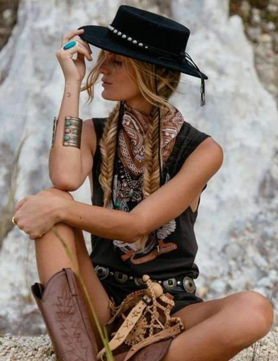 Acessórios estilo boho chic.
