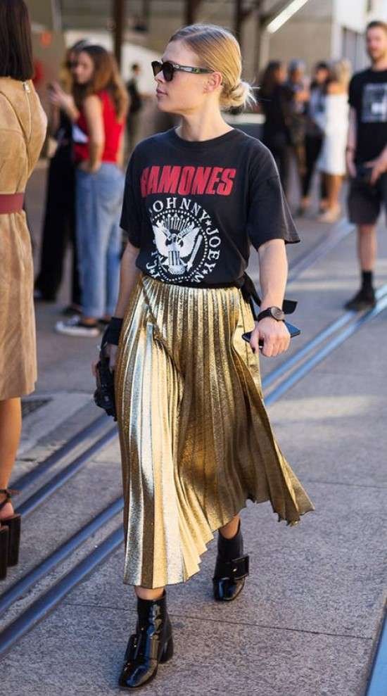 Look rocker feminino.