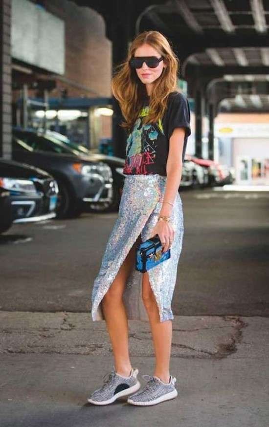 Look roqueira chic.