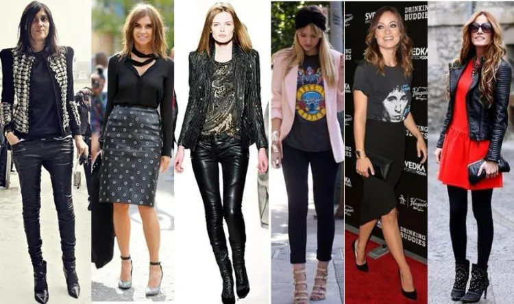 Looks estilo Rocker
