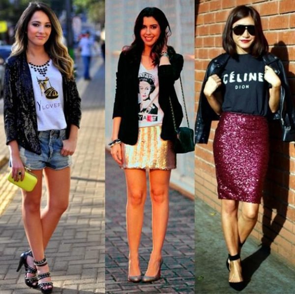 Como usar t-shirt.