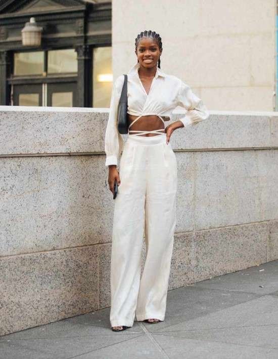 Look branco feminino.