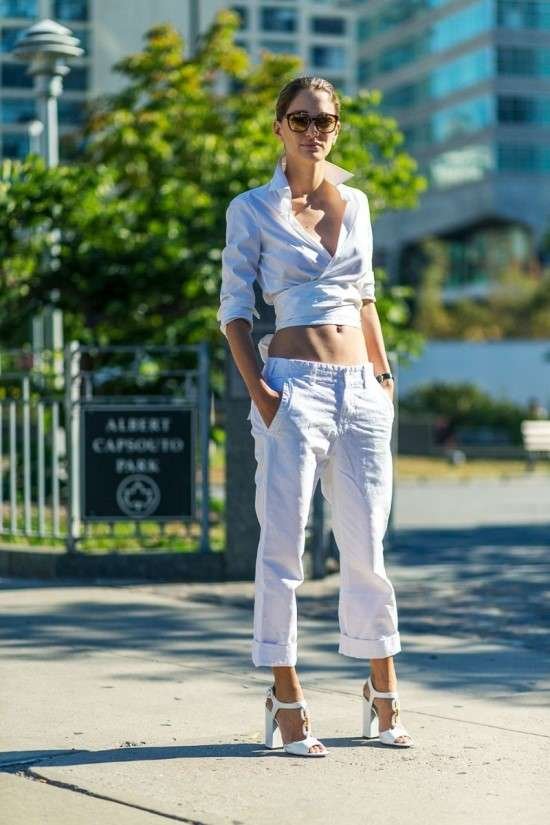 Look branco feminino.