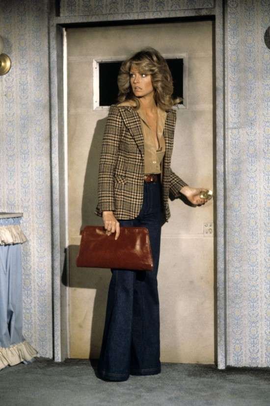 Roupas feminino anos 70.