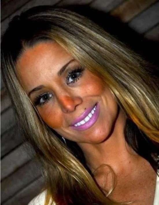 Erros de maquiagem.