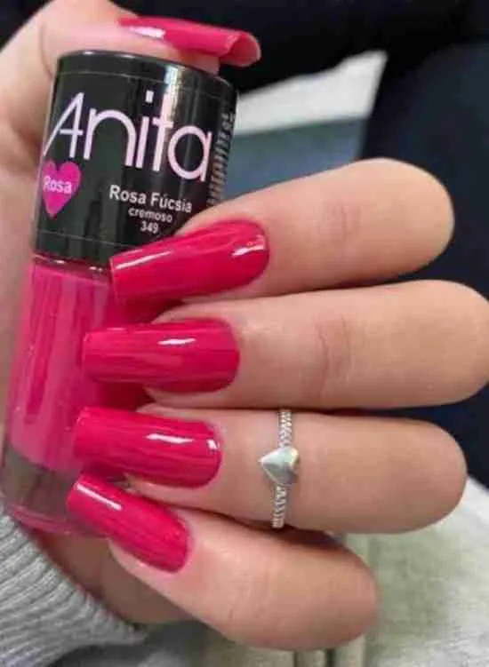 Cor magenta da Anita.