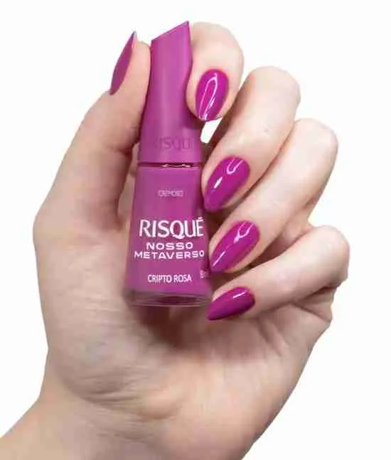 Esmalte Fúcsia Cripto Rosa.