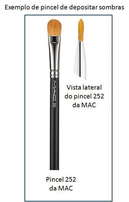 Pincel de depositar sombra
