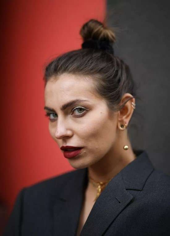 Penteado para festa.