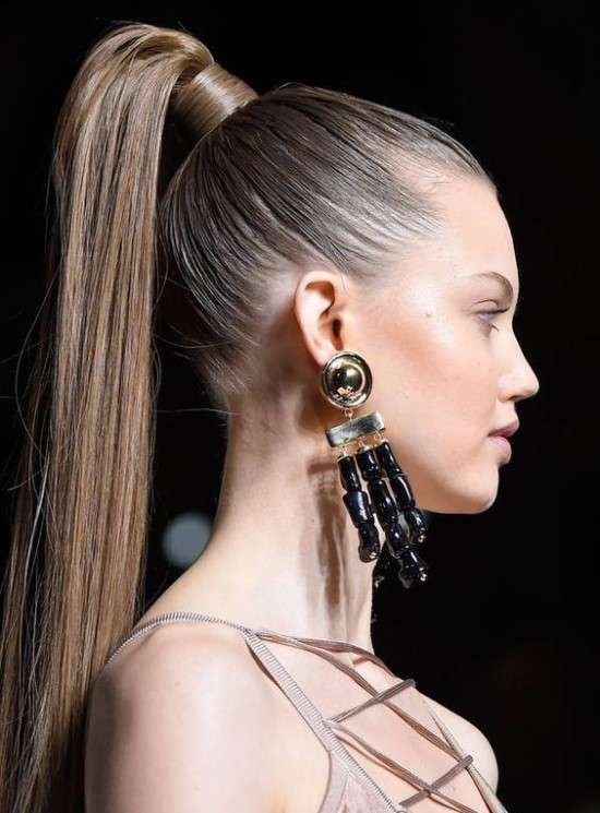 Penteado para festa.