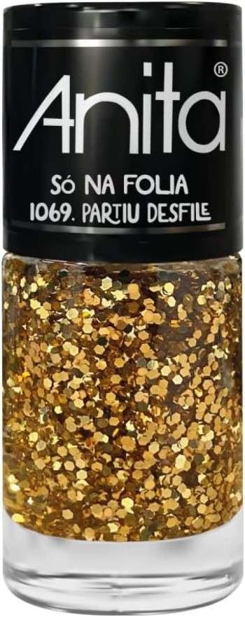 Esmaltes dourados.