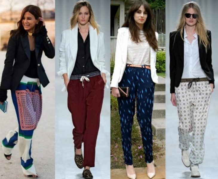 Como usar calça jogger com blazer.