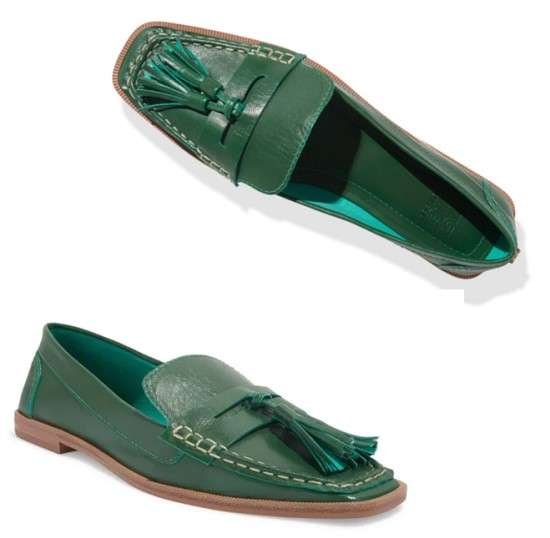 Mocassim tassel.