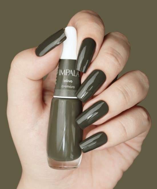 Esmalte Verde Militar Oliva da Impala.