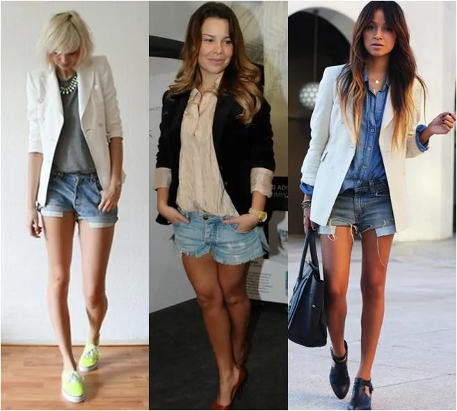 Looks com short jeans