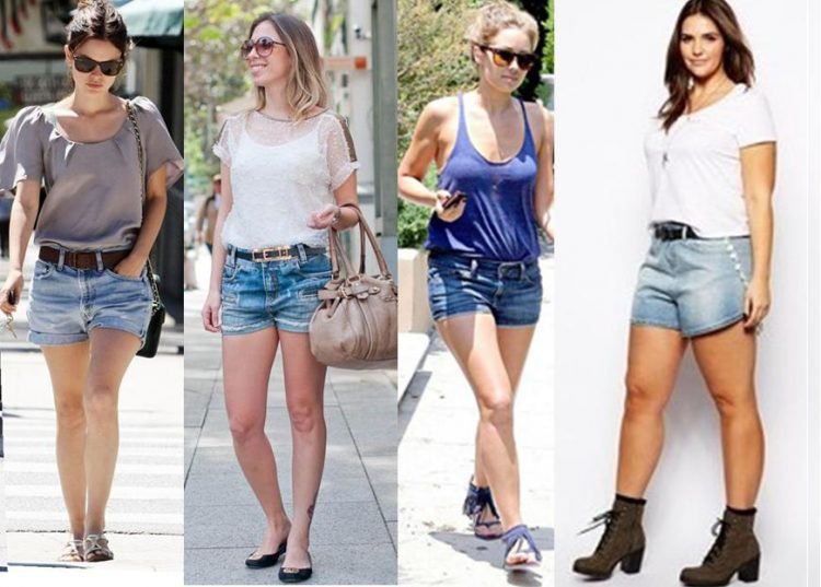 Looks com short jeans