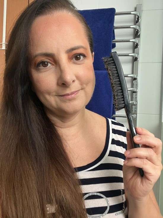 Tipos de escova de cabelo: finalização.