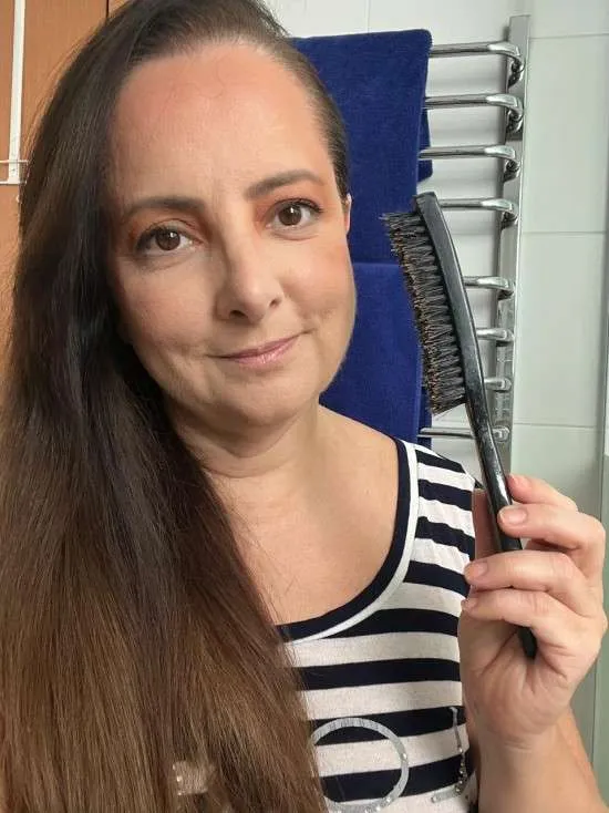Tipos de escova de cabelo: finalização.