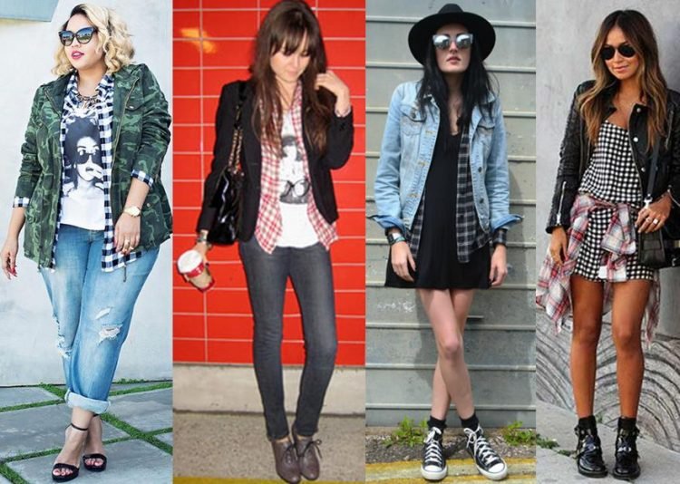 Dicas de moda com blusa xadrez.