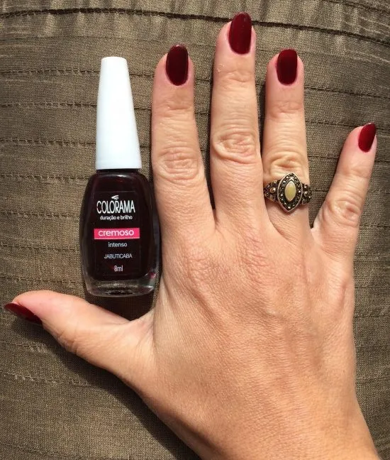Esmalte Jabuticaba da Colorama