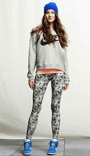 Roupa para academia no inverno.