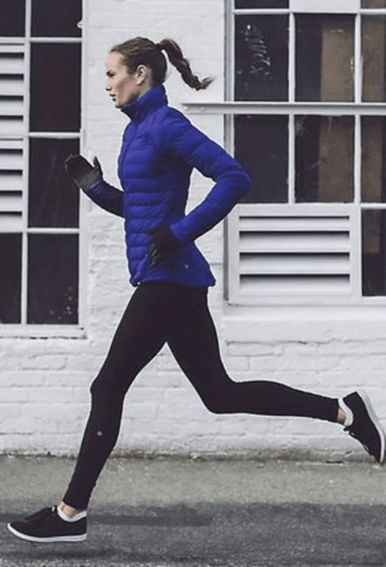 Roupas para treinar no frio.
