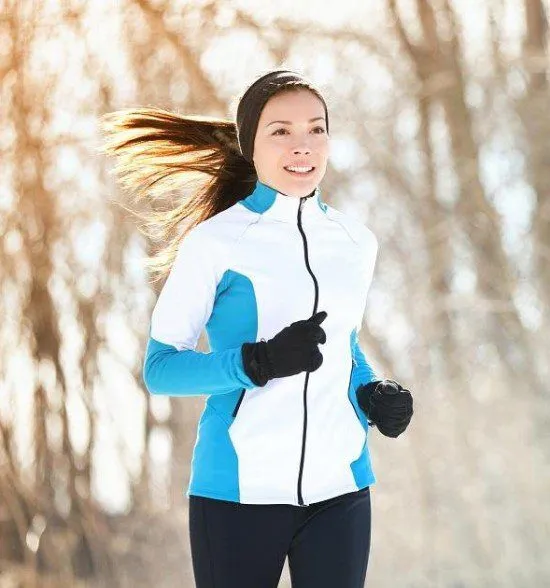 Roupa para treinar no frio.