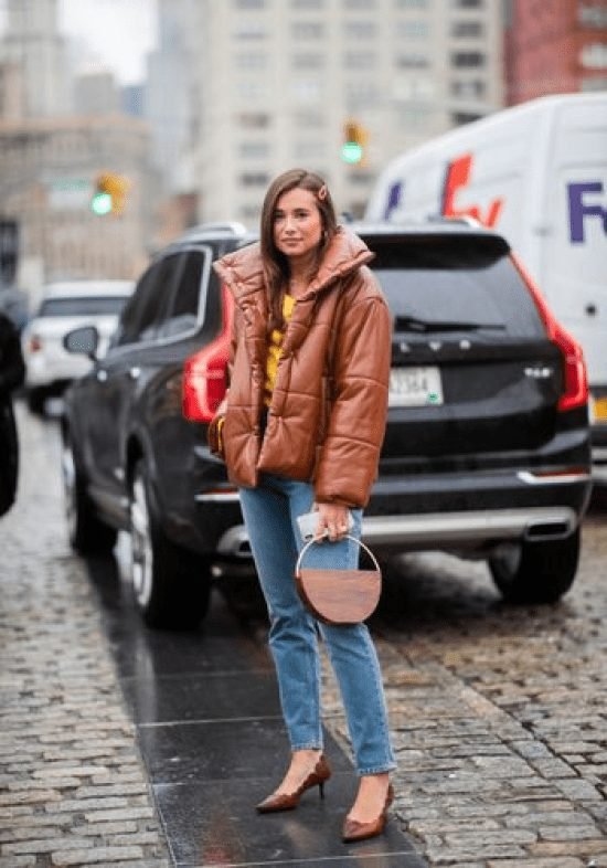 Como usar jaqueta puffer feminina.