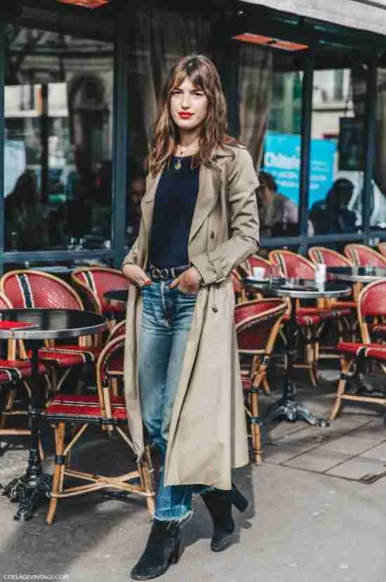 Looks franceses para inspiração.