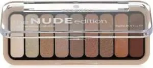 Paletas de sombras baratas e nudes.