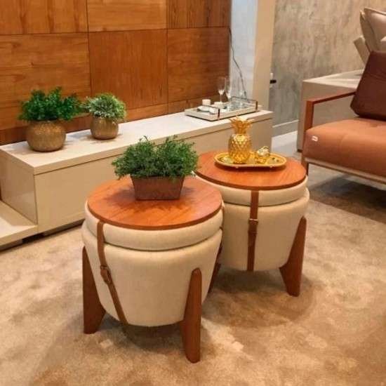 Mesa de centro diferente.