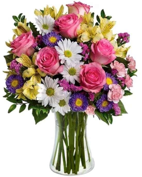 Como montar arranjos de flores.