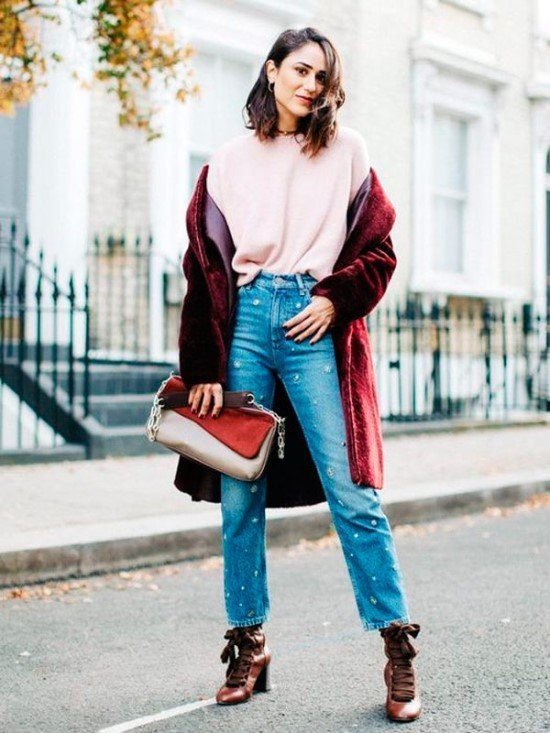 Rosa millennial na moda.