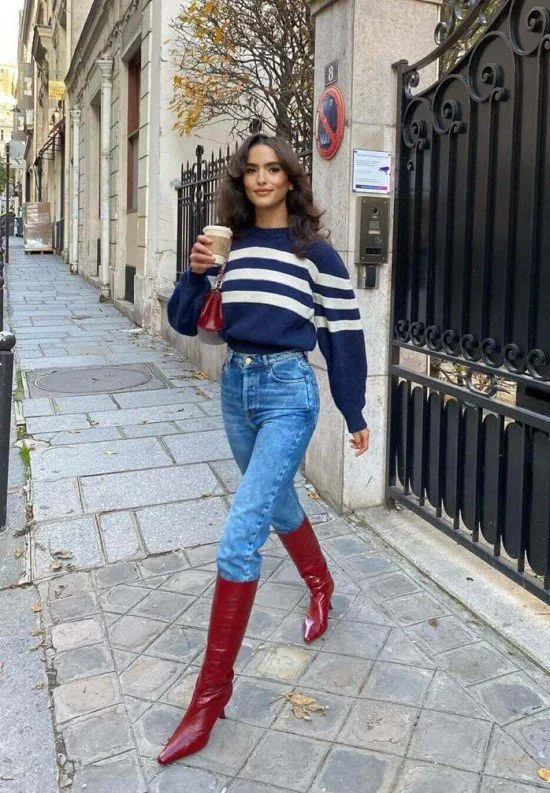 Look com moletom.
