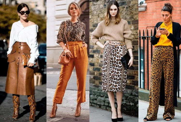 Como usar animal print com tons terrosos