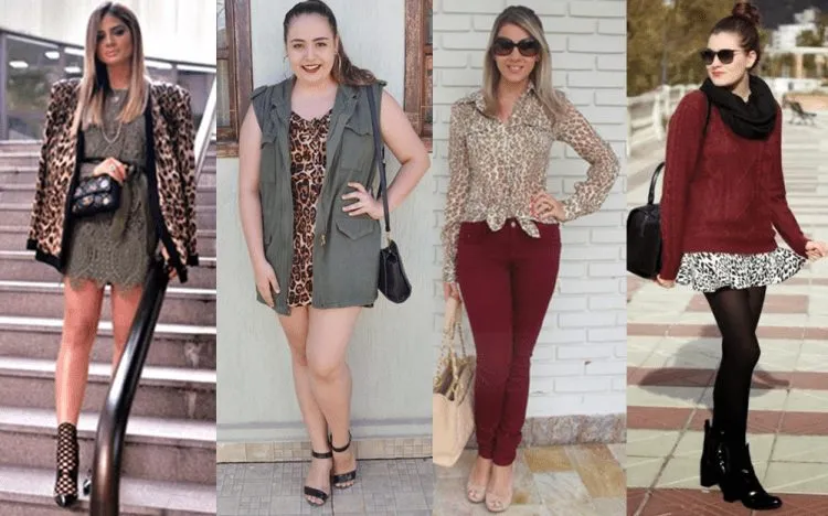 Como combinar animal print com tons terrosos