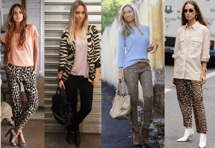 Como usar animal print com tons pastel