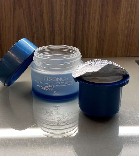 Creme Chronos Acqua Biohidratante refil.