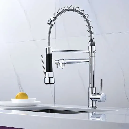 Torneira para cozinha planejada.