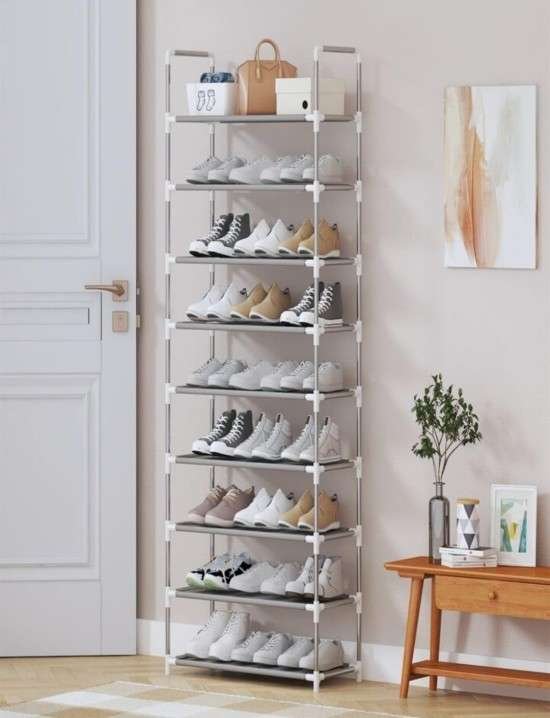 Como organizar sapatos.