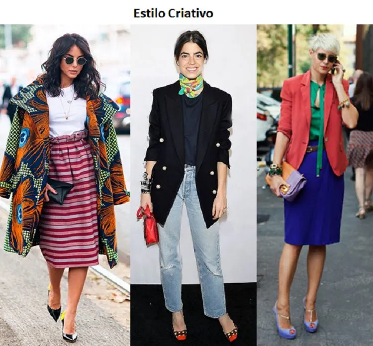 Estilo Criativo moda feminina.