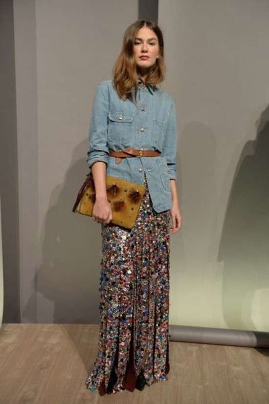 Como usar camisa jeans feminina.