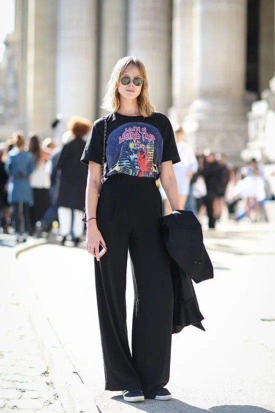 Como usar wide leg.