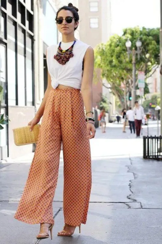 Wide leg looks.