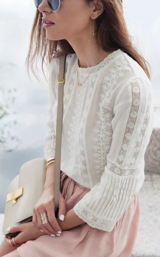 Cottagecore: moda feminina.