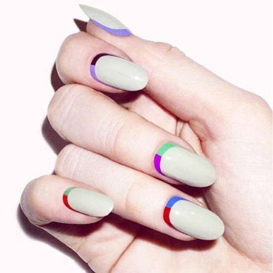 Unhas inglesinhas: 30 ideias.