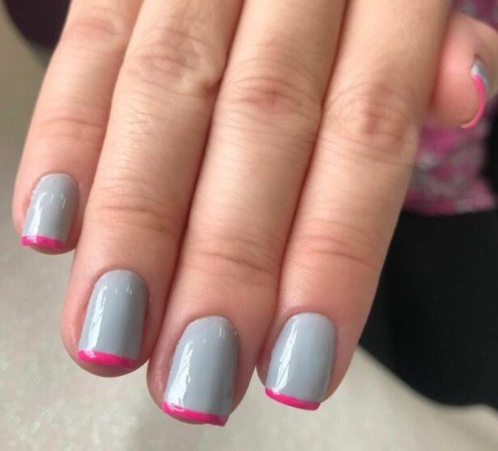 Unhas inglesinhas: 30 ideias.