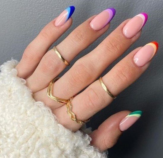 Unhas inglesinhas: 30 ideias.