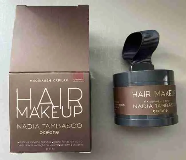 Maquiagem capilar Hair Makeup Oceane.