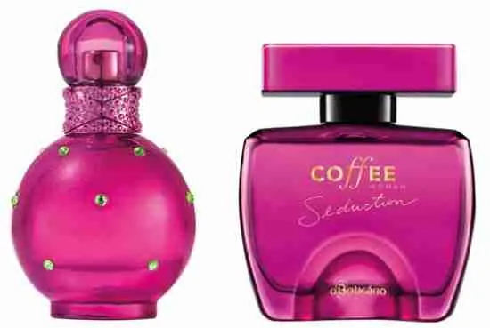 Perfumes nacionais parecidos com importados femininos.